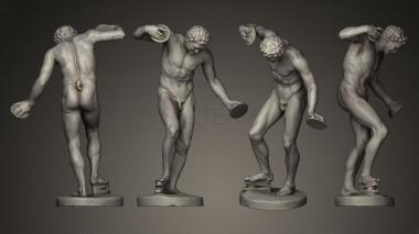 3D model Dancing Satyr (STL)